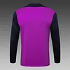 Joyfball 2025/2026 Barcelona Half-Pull Training Suit Purple Football Shirt 1:1 Thai Quality