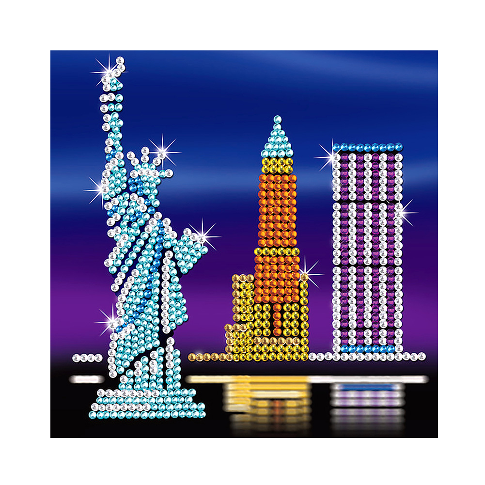 

City Building - Crystal Special Shaped Diamond Painting - 30*30CM, 501 Original