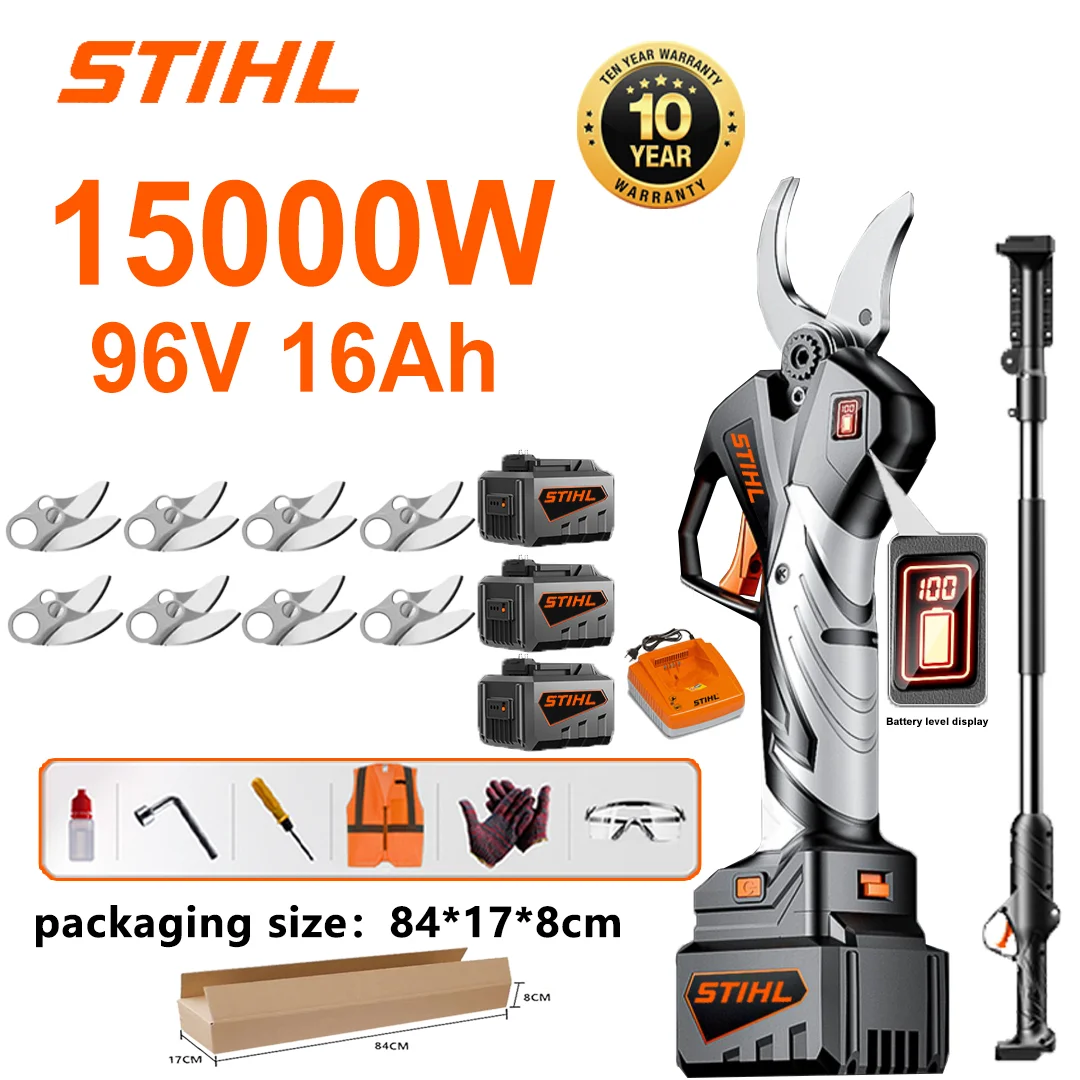 Strona startowa bezszczotkowych nożyc litowo-jonowych do cięcia 10000W 96V 16Ah