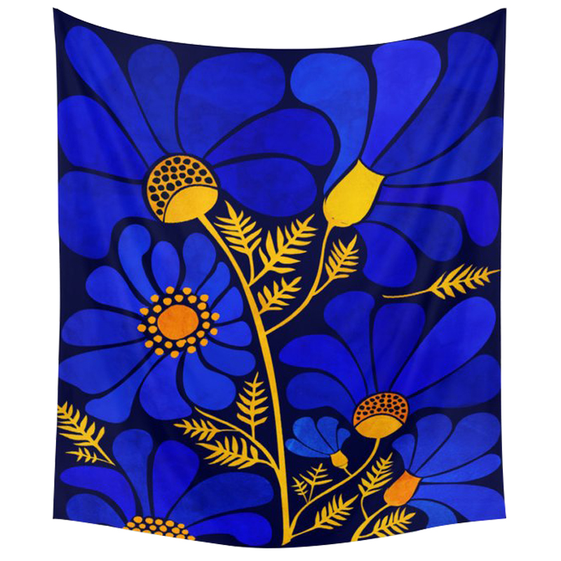 

Blue Flower - Tapestry, 100*75cm, 501 Original