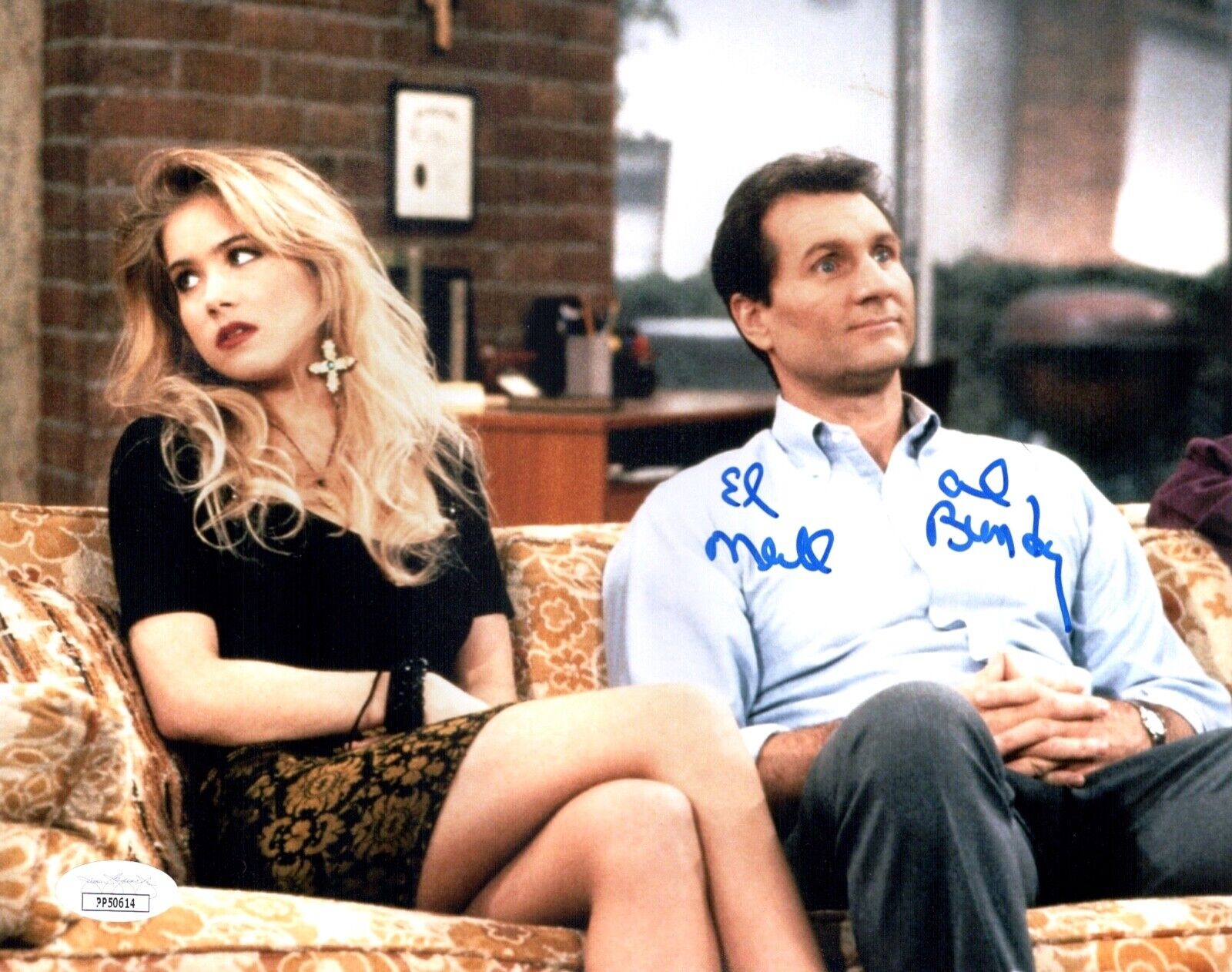 ED O'NEILL Signed 8x10 MARRIED WITH CHILDREN Al Bundy Photo Poster painting Autograph JSA COA