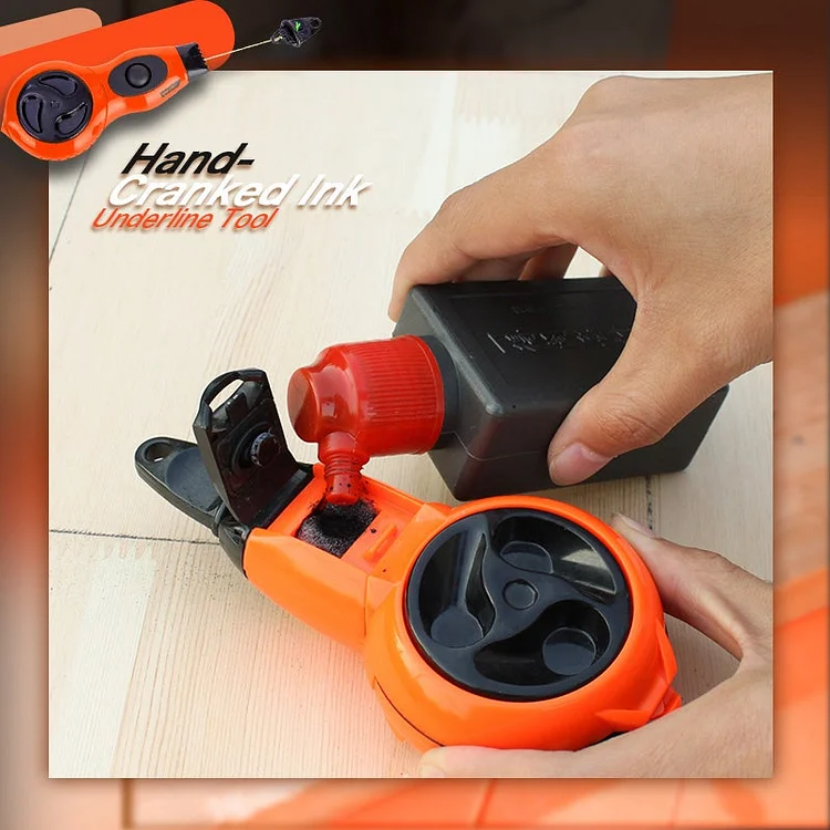 Hand-Cranked Ink Underline Tool