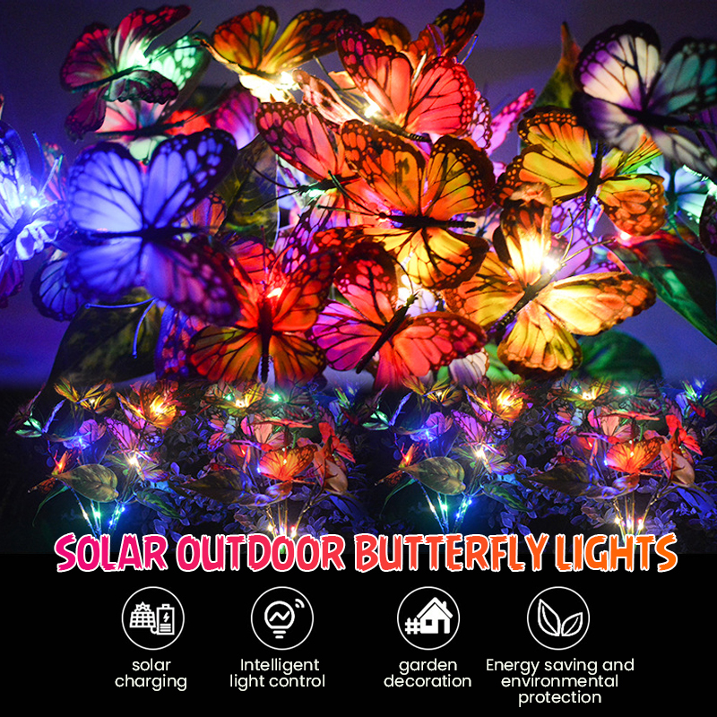 SAKER® Solar Outdoor Butterfly Lights