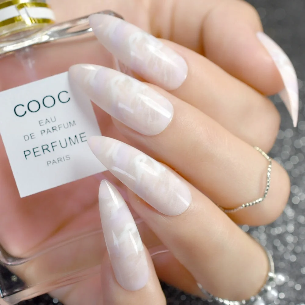 Black Extremely Long Stiletto Nails 24 Full Set of Nails gel Finished Press on Nail Halloween Witch Claw Fancy Dress Nails-Nail Inspo