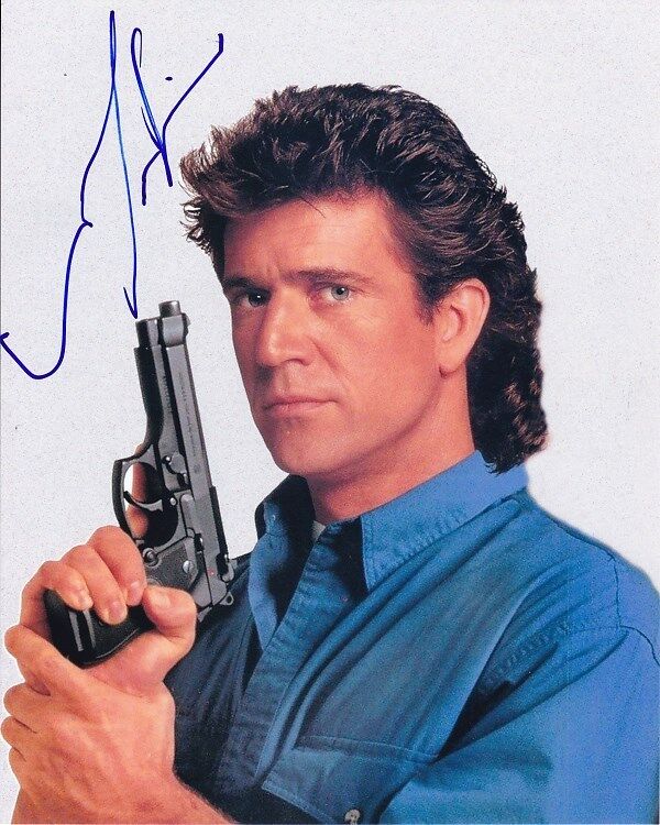 MEL GIBSON signed autographed LETHAL WEAPON MARTIN RIGGS Photo Poster painting