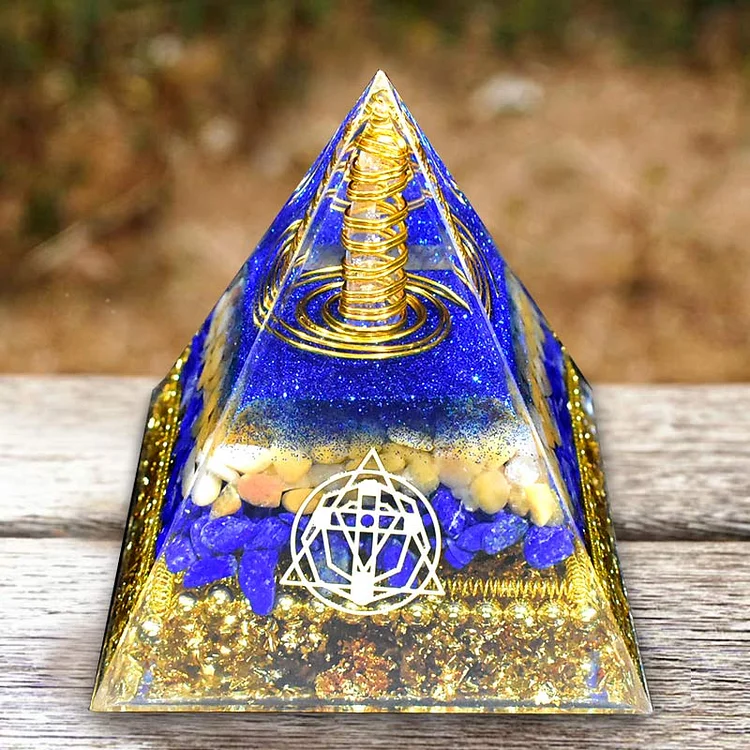 High Frequency Energy Orgone Pyramid