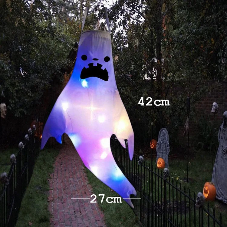 Halloween outdoor skeleton light battery power.