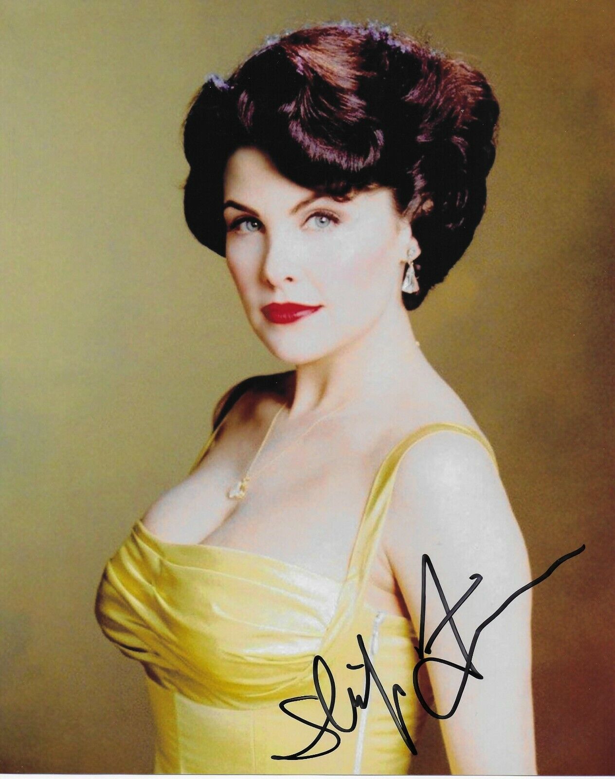 Sherilyn Fenn (Twin Peaks) Original 8X10 Photo Poster painting #3 signed @HollywoodShow