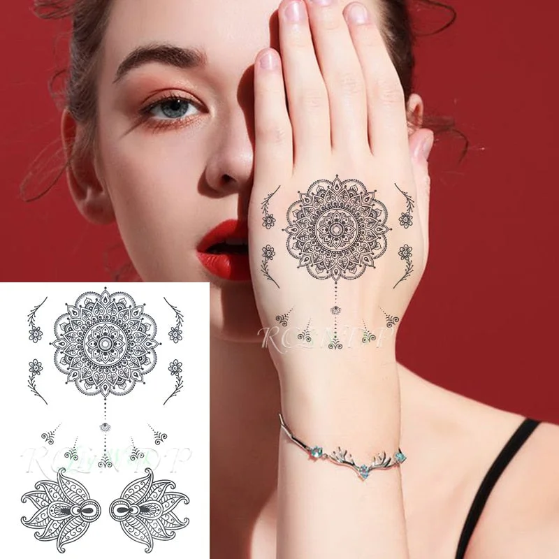 Waterproof Temporary Tattoo Sticker cool Fake Tatto Flash Tatoo Japan anime Spirited Away Tato body art for Girl Women Men
