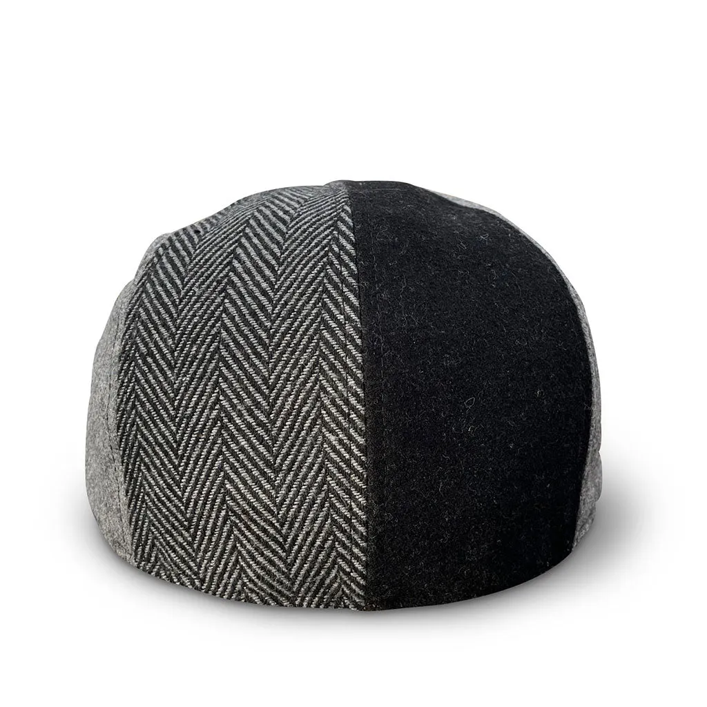 Hatsfashion-The Bootstrap   Cap - Black & Grey Plaid