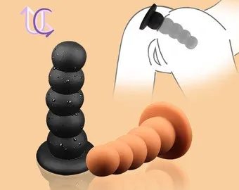 Large Anal Beads , Huge Anal Plug , Butt Plug Anal Beads , Big Dildo , Soft  Liquid Silicone Dildo