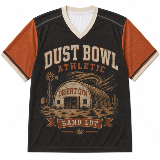 Varsity Dust Bowl Athletic Short Sleeve Jersey