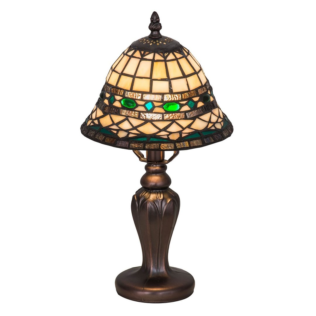 Tiffany Roman Mini 15" Table Lamp