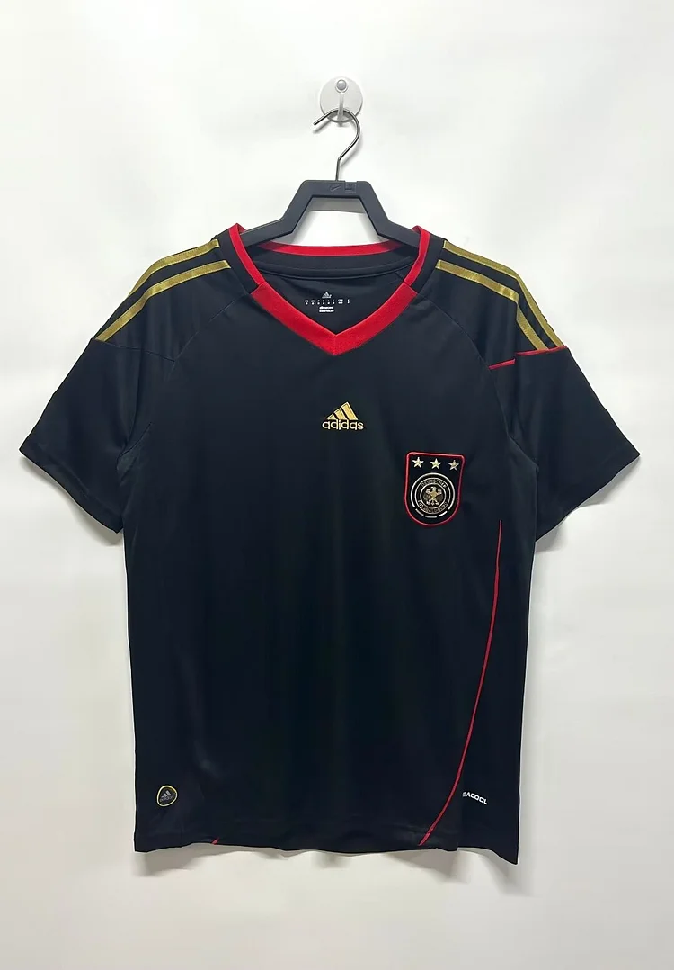 2010 Germany Retro Black Away Jersey
