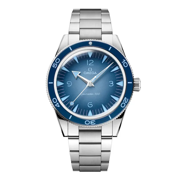 OMEGA Seamaster 300 Co-Axial Master Chronometer 41mm Summer Blue O23430412103002【Free Shipping】