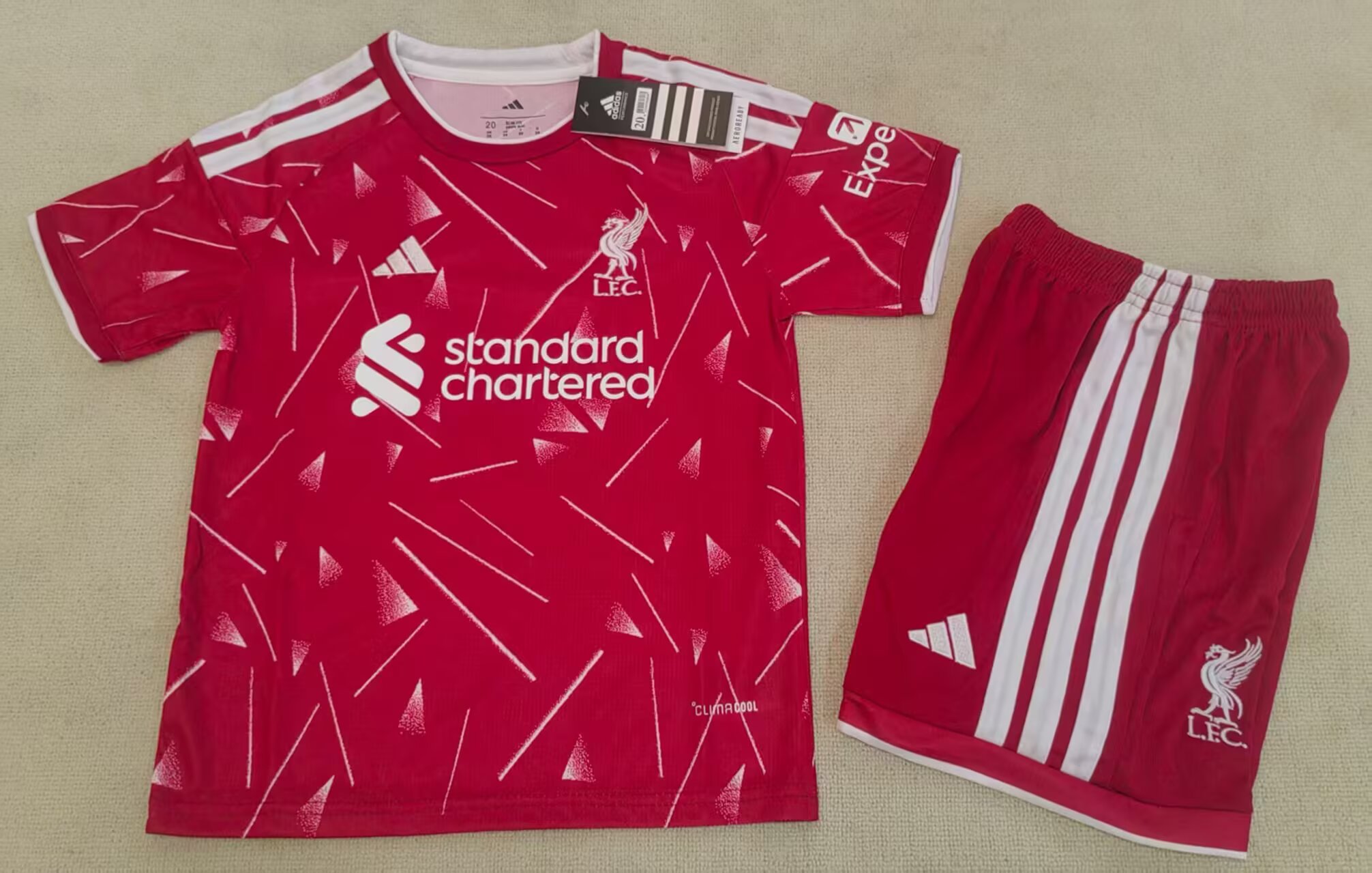 26/27 Liverpool Home Kids Kit Football Jersey Thai Quality
