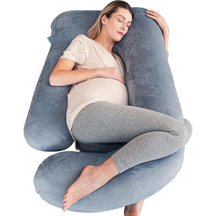 Pregnancy Pillows, Soft U-Shape Maternity Pillow with Removable Cover - Full Body Pillows for Adults Sleeping - Pregnancy Must Haves