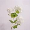 Real Touch Moisture 3 Stems Snowball Hydrangea Artificial Flower