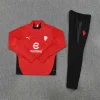 AC Milan  25-26 1/4 Zip Tracksuit Red Chandal