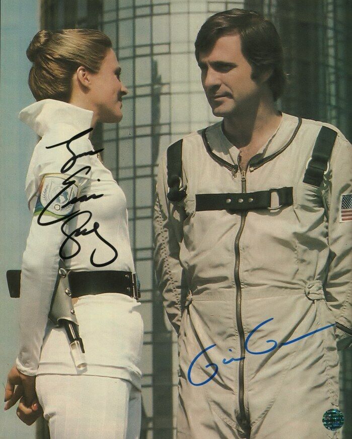 GIL GERARD, ERIN GRAY Autographed Original 8x10 Photo Poster painting LOA TTM