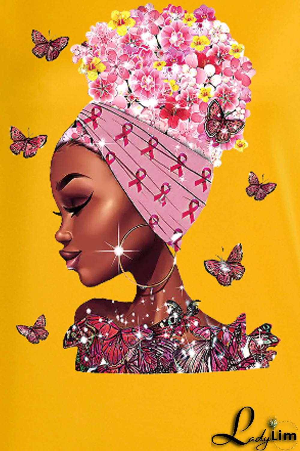 Grey Fashion Vintage Butterfly Print Patchwork O Neck Tops