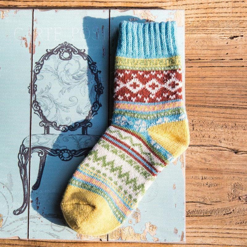 Thicker, Warmer Cross Socks