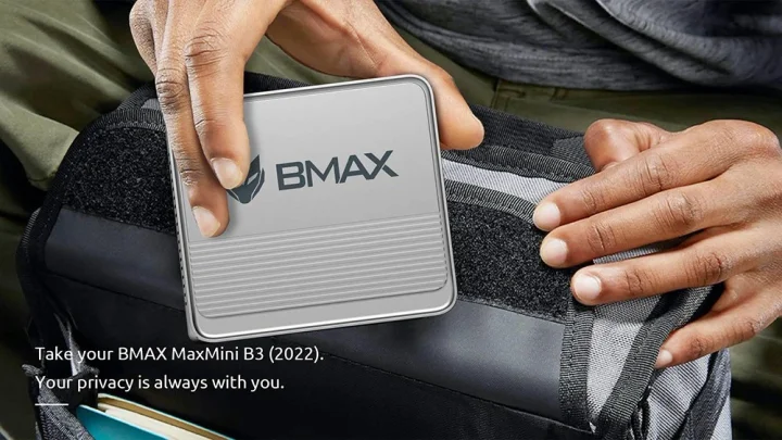 📦 MINI PC BMAX B3 PLUS, INTEL N5095, 8-256GB