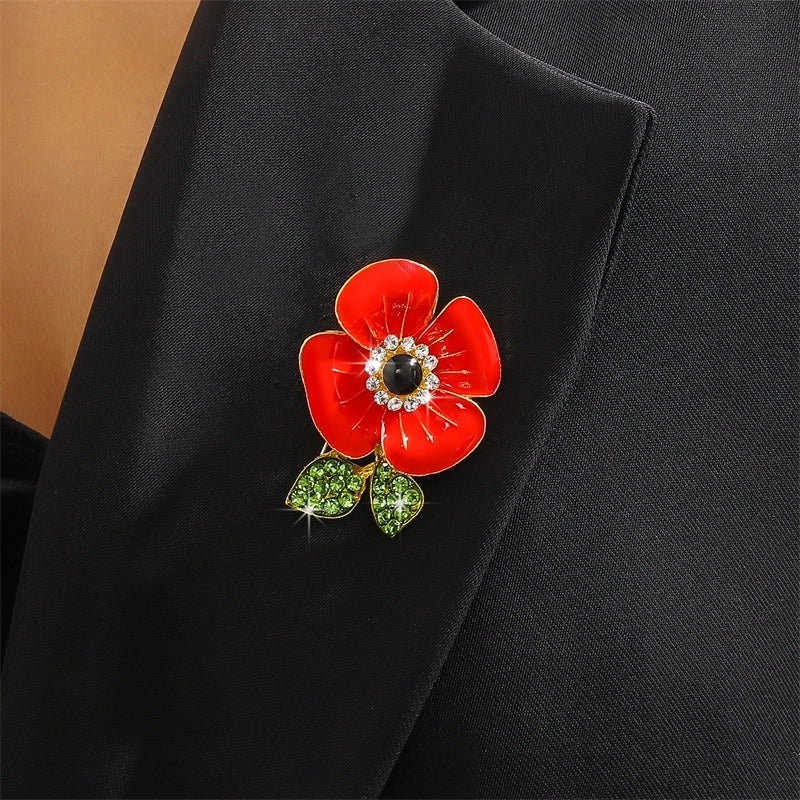 Sweet Pin Flower Alloy Women’s Brooches