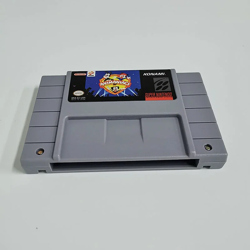 Animaniacs SNES For Super Nintendo Entertainment System - 16 Bit US Version Game Cartridge