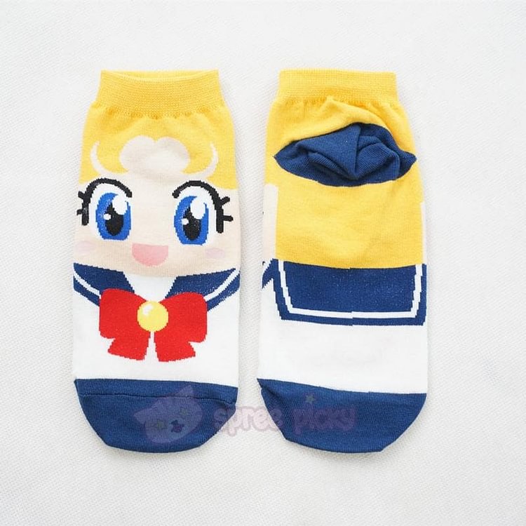 6 Colors Sailor Moon Series Cotton Socks SP151896