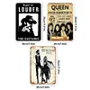 3PCS musique - Panneaux en &eacute;tain m&eacute;tallique(20*30cm/30*40cm) - Musique