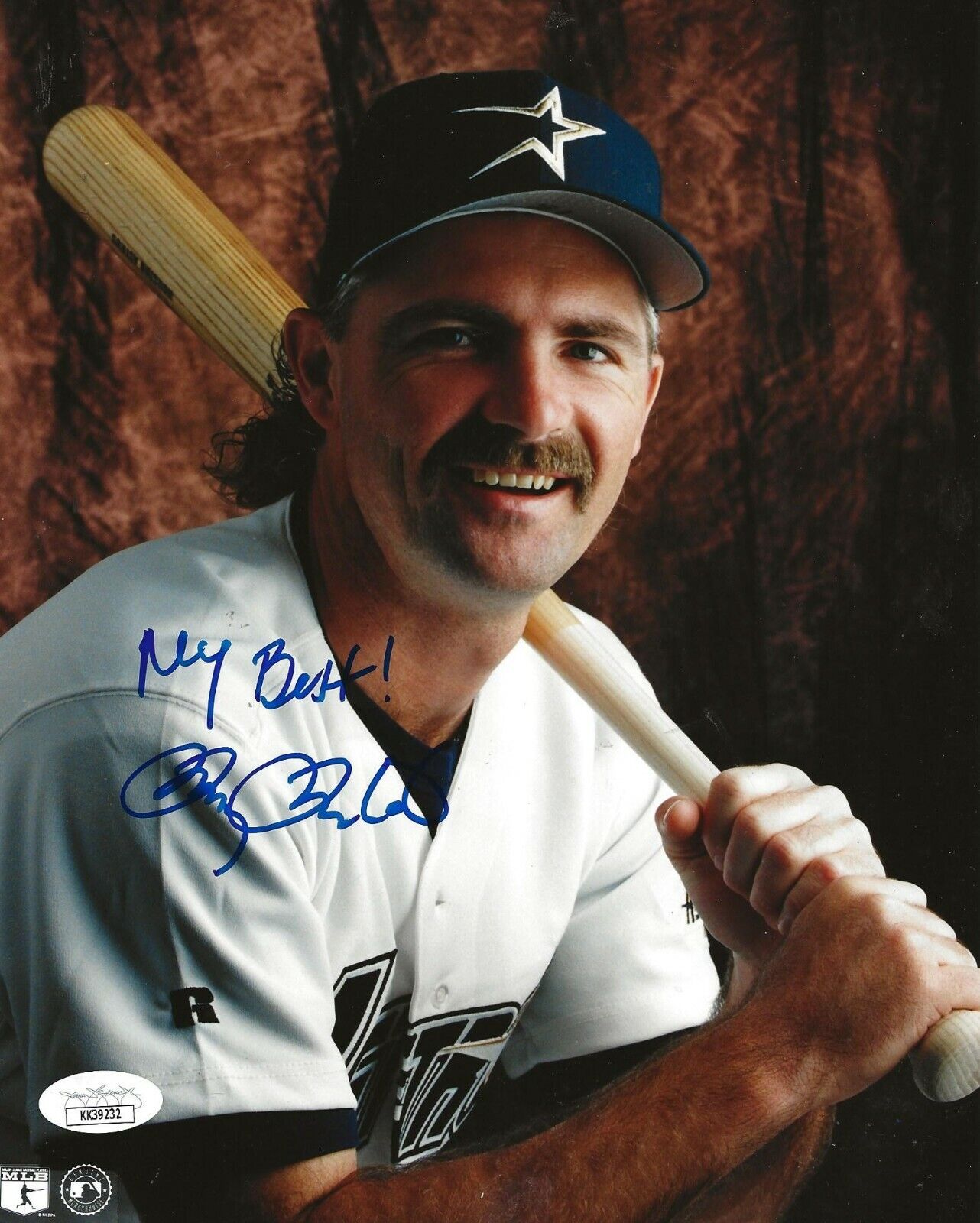 Doug Drabek signed Houston Astros 8x10 Photo Poster painting autographed 2 JSA