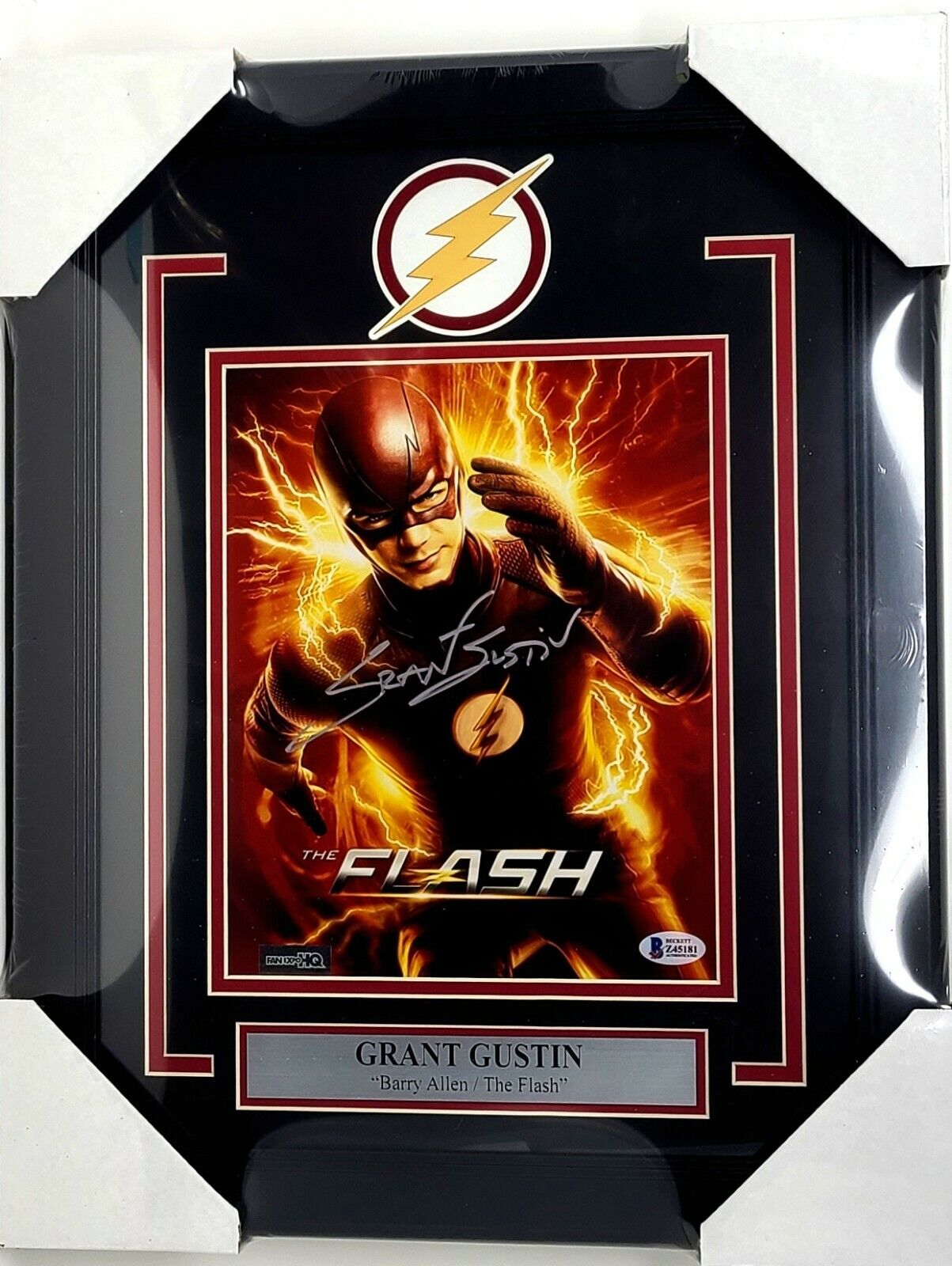 GRANT GUSTIN Signed Autographed The FLASH