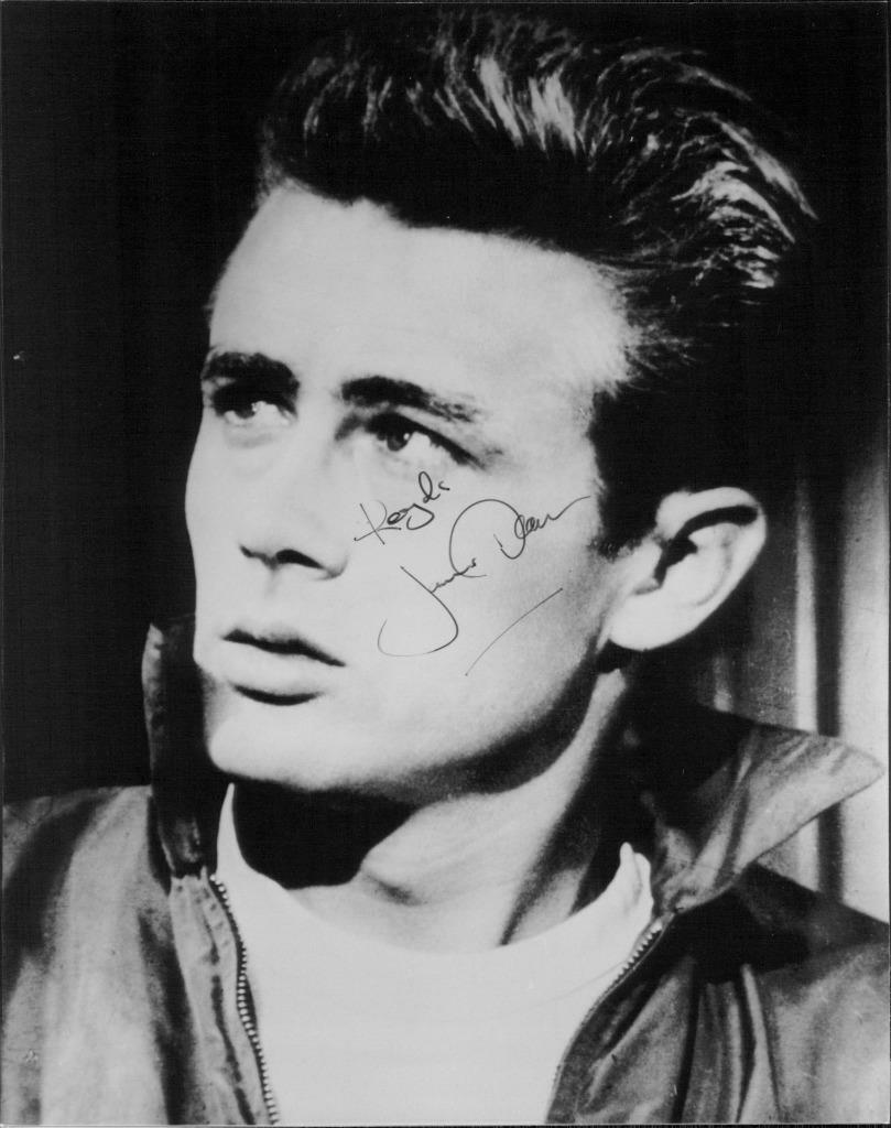 James Dean Rebel Without A Cause Circa SIGNED 10X8