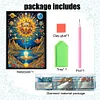 (US Local)Special Shaped Holy Sun 50 Pages Diamond Painting Notebook for Beginners