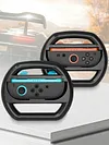 2Pcs Racing Steering Wheels for Nintendo for Switch 2 Controller Handle Grips