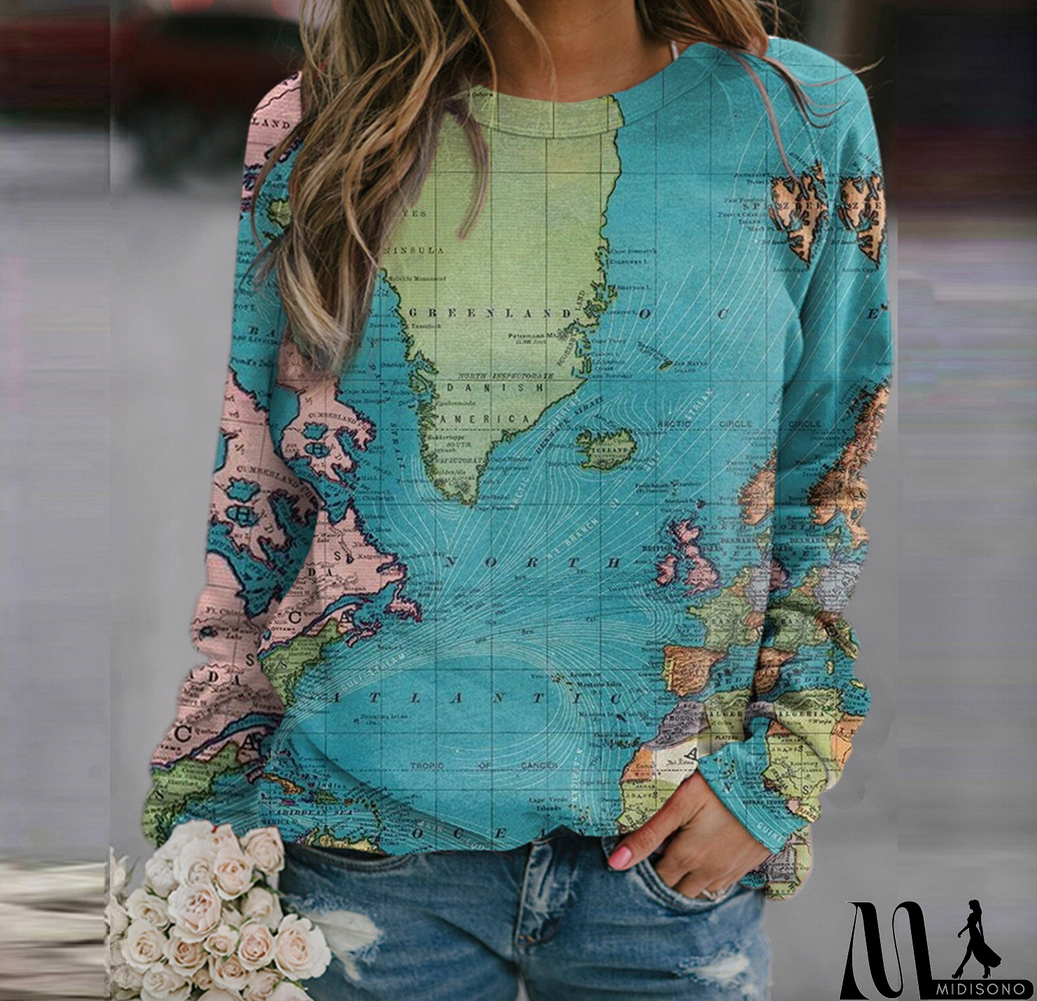 MidiSono - Casual and Stylish winter Pullover