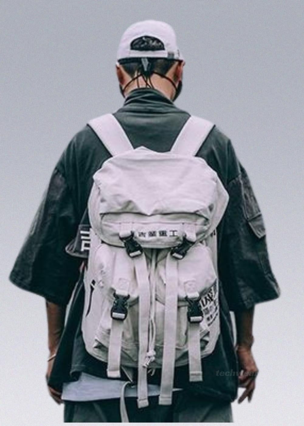 Jiye Cargo Backpacks JIYE HEAVY INDUSTRY techwear-x