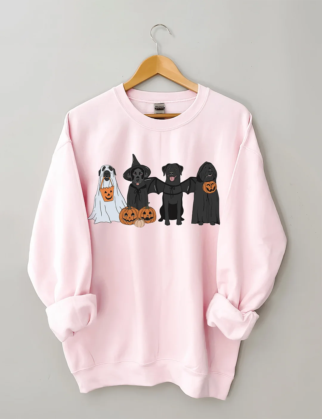 Black Labrador Halloween Sweatshirt