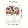 Cow Diamond Painting Magnetic Fridge Calendar To-do List Calendar Kit