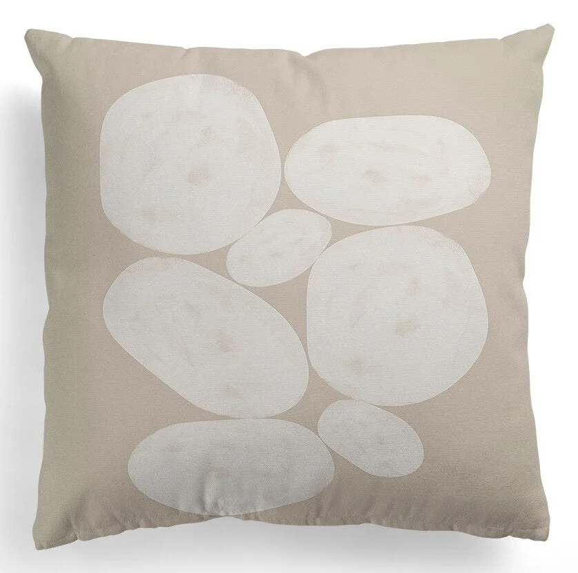 INS Nordic Black And White Abstract Geometric Cushion Cover Velvet Throw Pillowcase Bed Sofa Car Modern Home Decor Pillow Covers