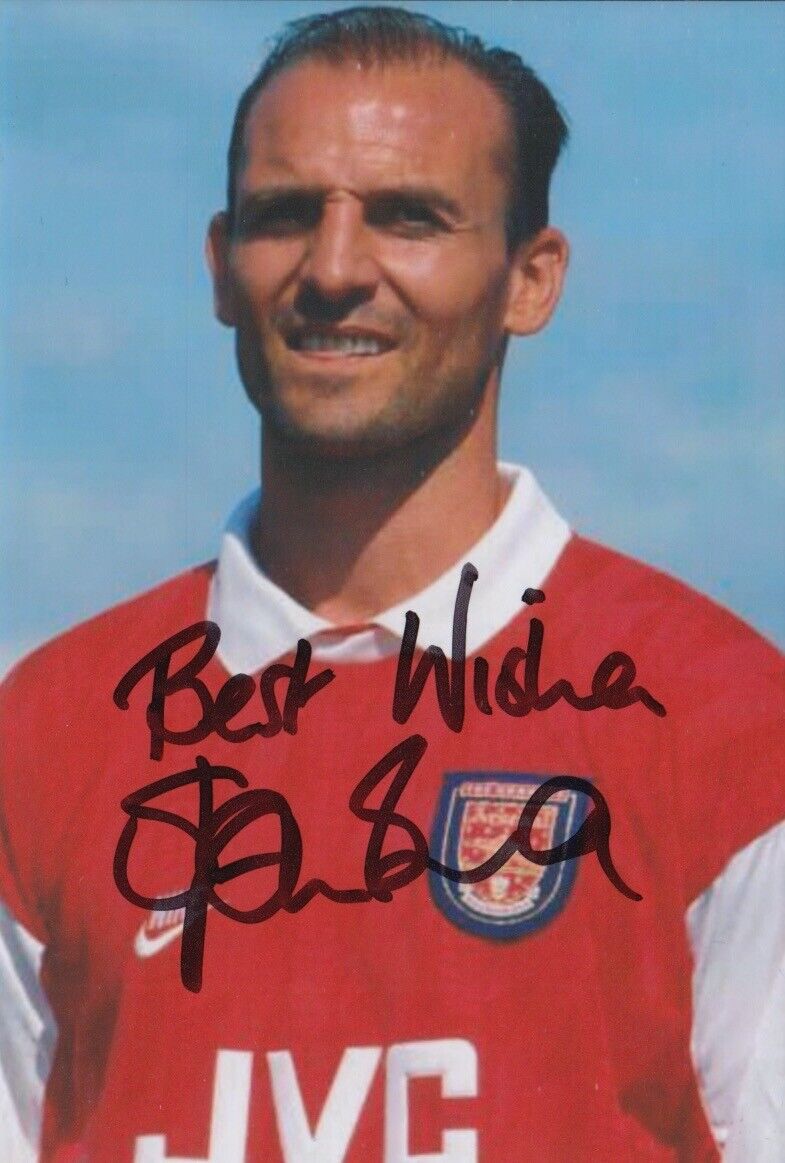 STEVE BOULD HAND SIGNED 6X4 Photo Poster painting ARSENAL FOOTBALL AUTOGRAPH 1