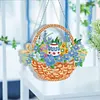 DIY Special Shaped Diamond Painting Easter Egg Bunny Festival Hanging With Lamp String Kit
