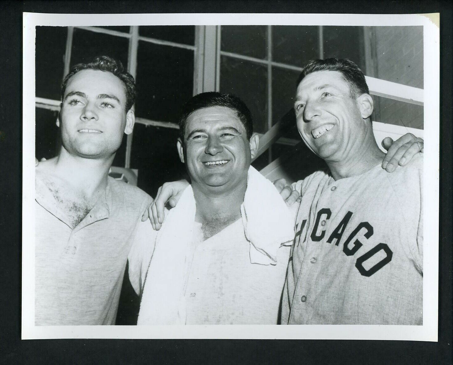 Bob Shaw Early Wynn Gerry Staley circa 1960 Press Photo Poster painting Chicago White Sox