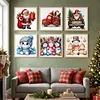 Christmas Full 11CT DIY Stamped Cross Stitch Kits for Adults 40x40cm tapestrymarket