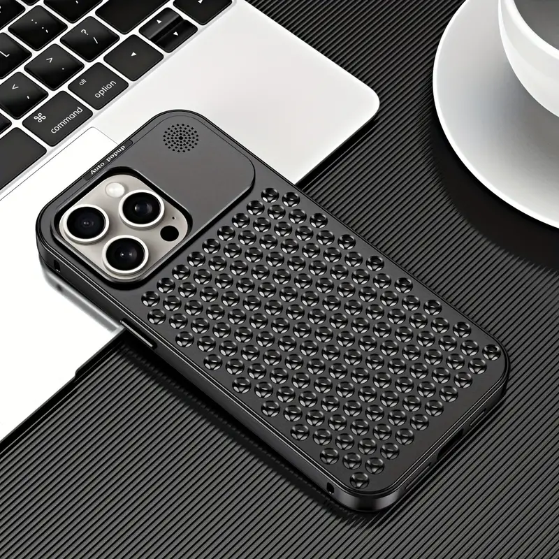 Aluminum CNC Process Honeycomb Case for iPhone