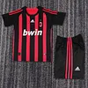Joyfball 2008 Kids Size Retro AC Milan Home Football Shirt 1:1 Thai Quality