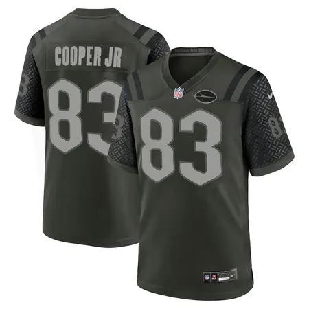 Youth New York Jets #83 Omar Cooper Jr. Black 2026 NFL Draft Game Jersey