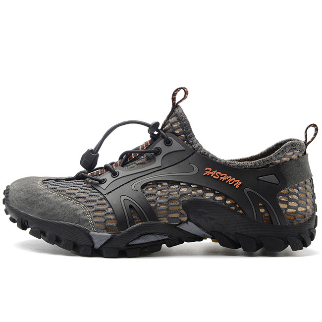 Men's Mesh Breathable Outdoor Hiking Sneakers Walking Footwear | ARKGET