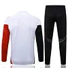  25/26  ajax white  Half-Zip Training Jacket Set
